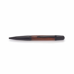 WoodRiver Wall Street II Pen Kit – Satin Chrome Finish, Single-Tube Lathe Project For Woodturners (Includes Hardware Only – Blank, Bit, Mandrel Sold Separately)