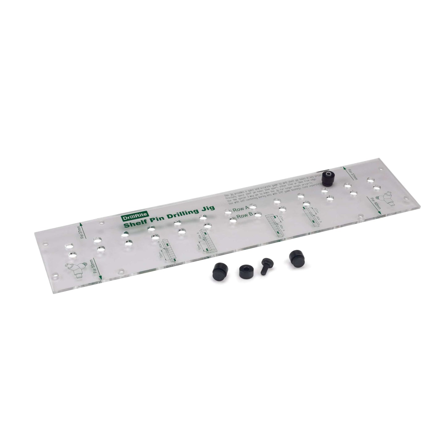WR Shelf Pin Jig 13 Hole 32mm alt 0