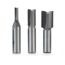 Undersized Plywood Dado Router Bit Set - 1/2" Shank - 3 Piece alt 0