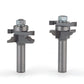 Bead Stile and Rail Door Router Bit Set - 1/2" SH - 1-5/8" OD x 7/8" CL - 2 Piece alt 0