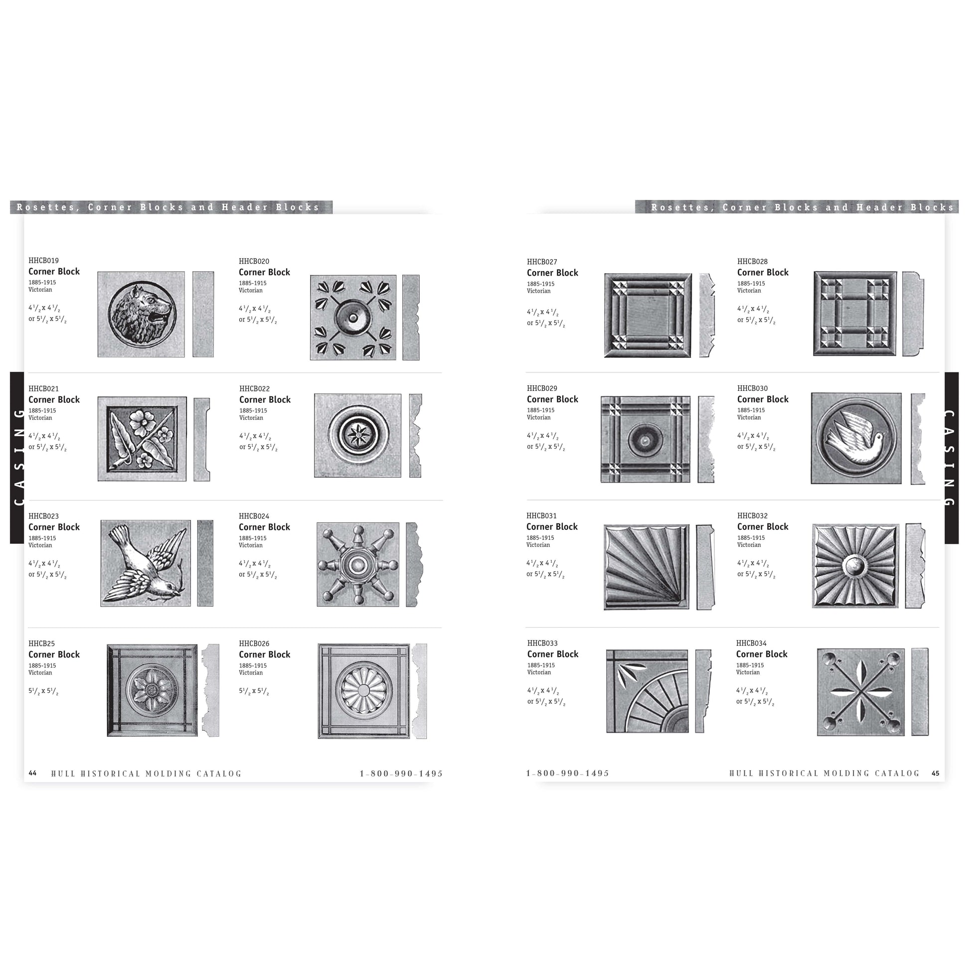 Hull Historical Moldings Catalog alt 4