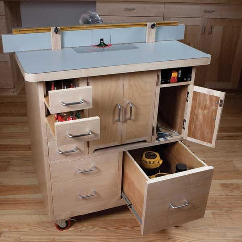 Woodcraft Magazine Router Table - Downloadable Plan , (Download)