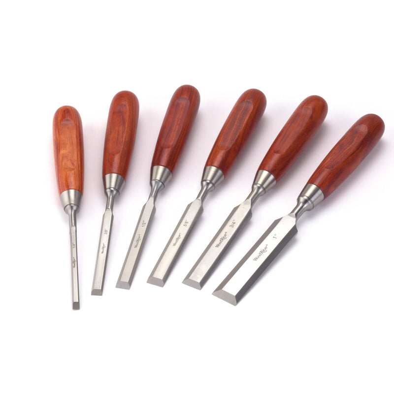 WoodRiver Woodworking Bench Chisel Set 6 Piece | Woodcraft