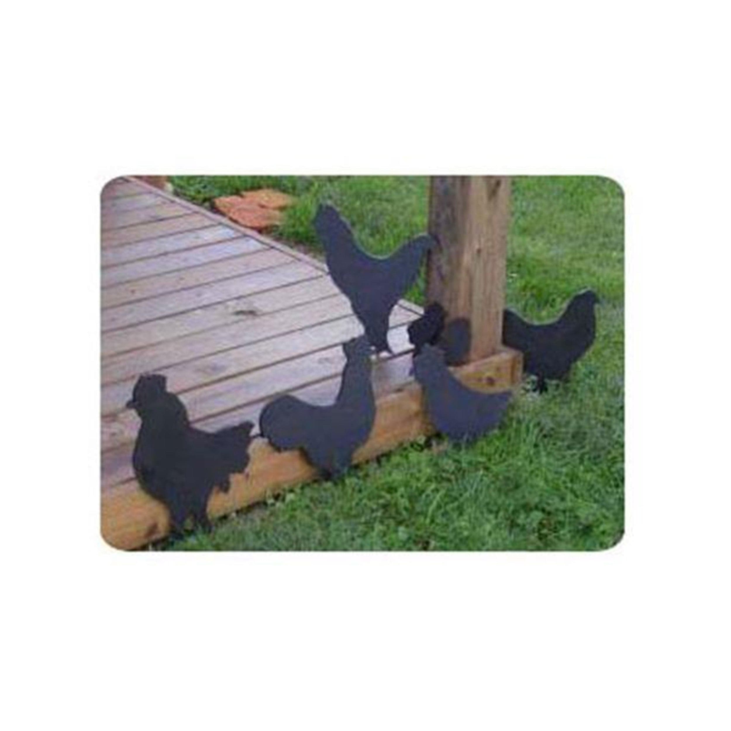 Woodcraft Woodworking Project Paper Plan to Build Yard Chicken Shadow ...