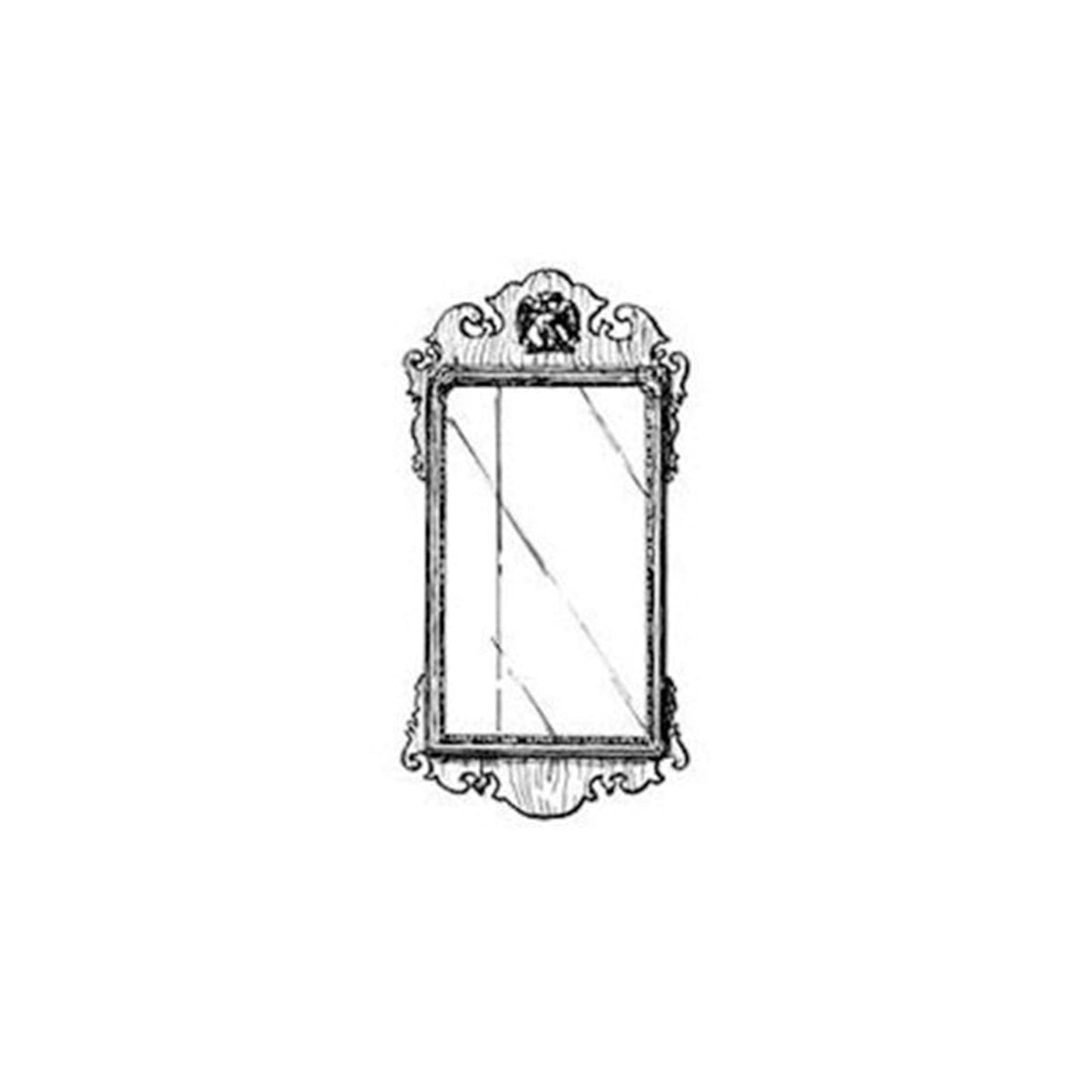 Woodworking Project Paper Plan to Build Chippendale Mirror alt 0