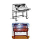 Woodworking Project Paper Plan to Build Drop Front Desk with Spindle Legs alt 0