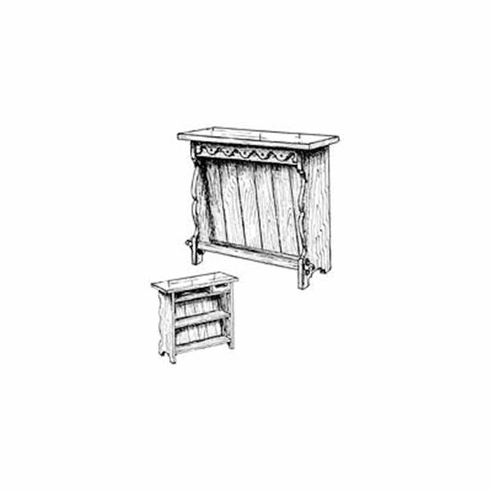 Woodworking Project Paper Plan to Build Home Bar alt 0