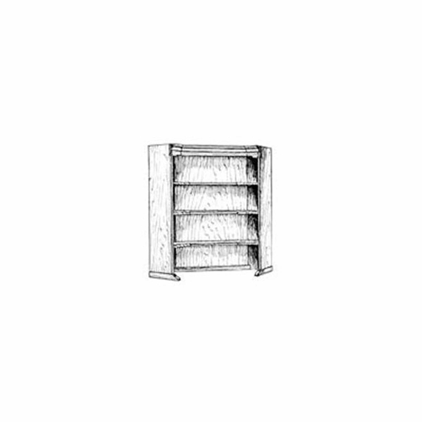 Woodworking Project Paper Plan to Build Corner Bookshelf alt 0