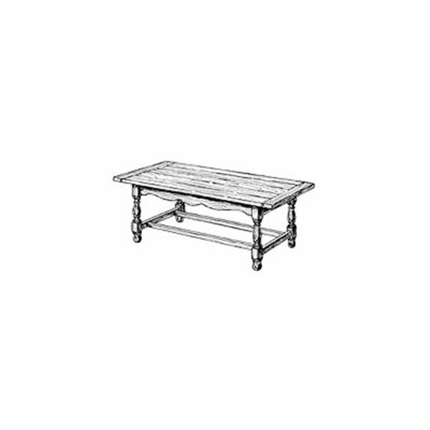 Woodworking Project Paper Plan to Build Cocktail Table alt 0