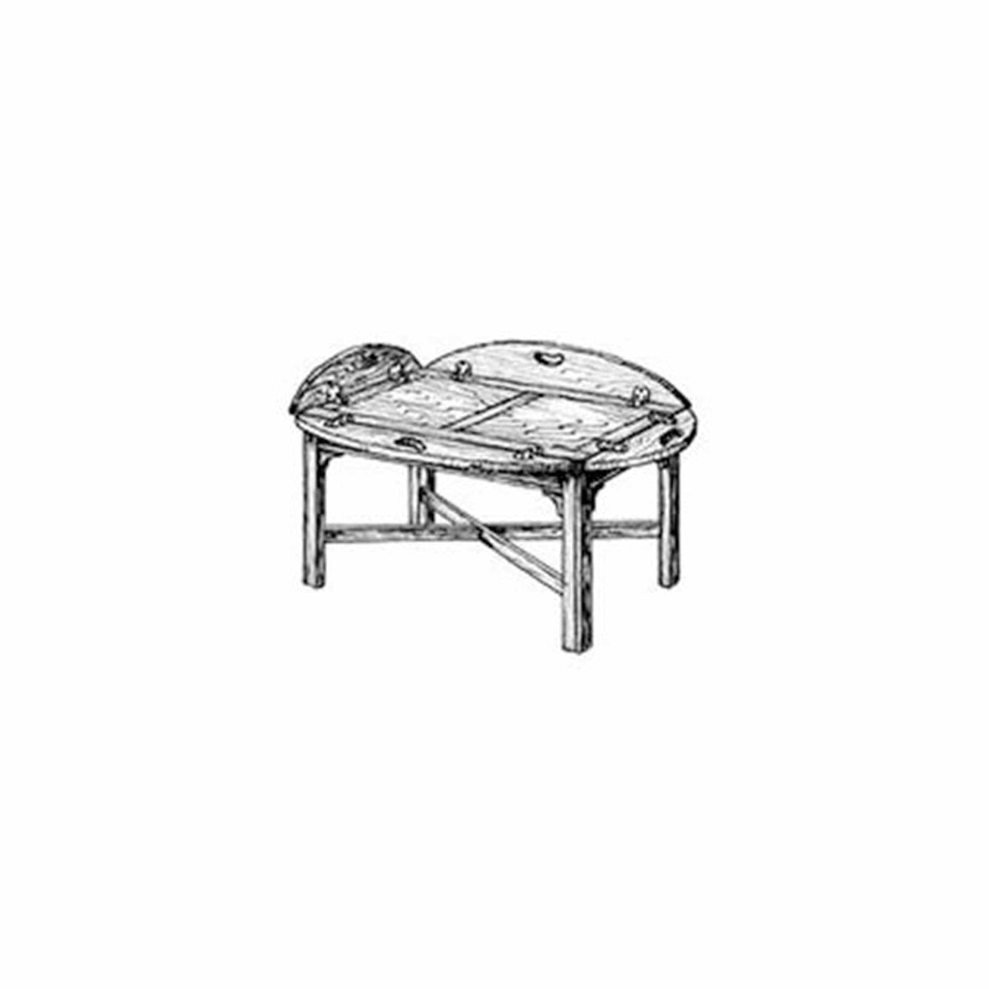 Woodworking Project Paper Plan to Build Butler Table alt 0