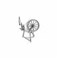 Woodworking Project Paper Plan to Build Large Spinning Wheel alt 0