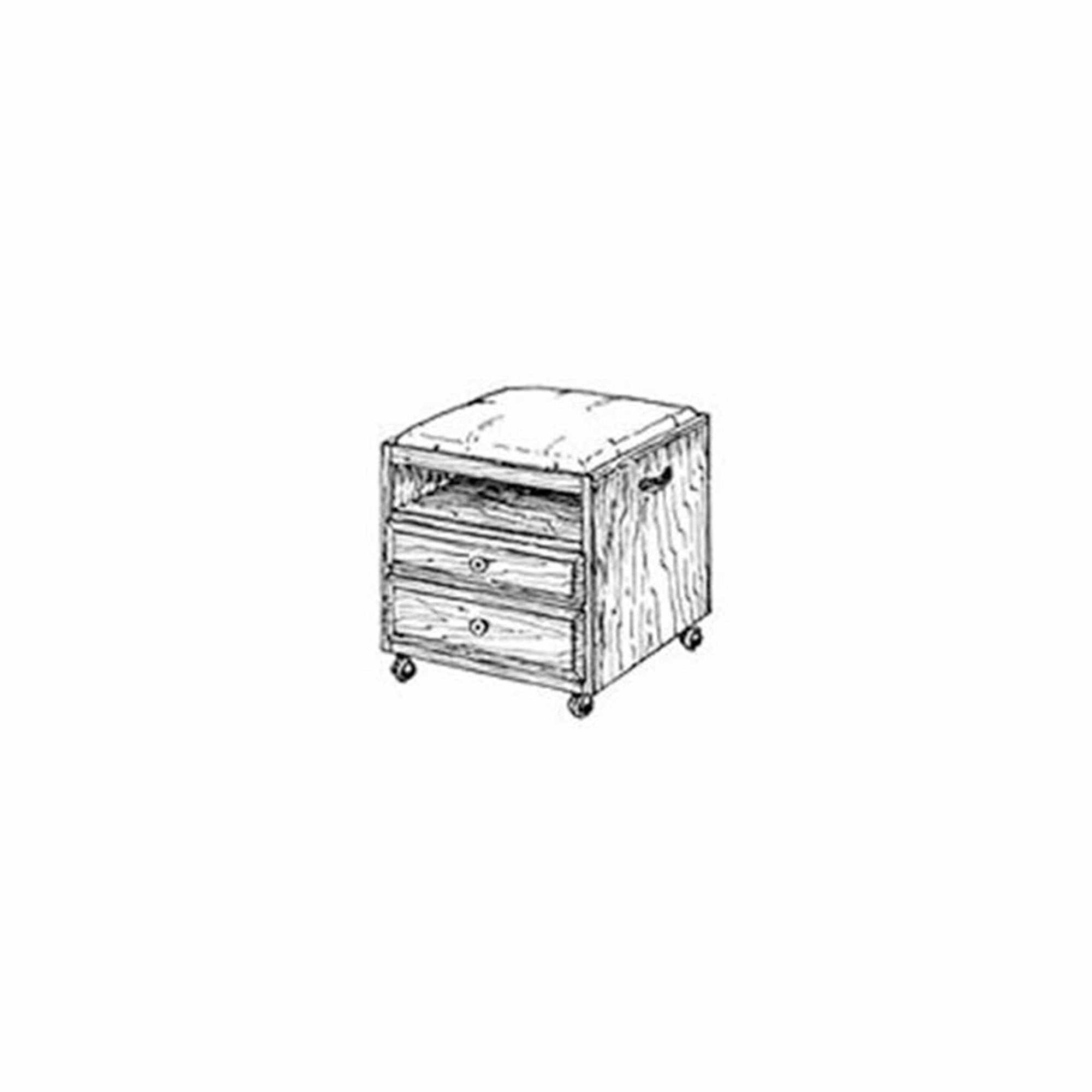 Woodworking Project Paper Plan to Build Rolling Sewing Box alt 0