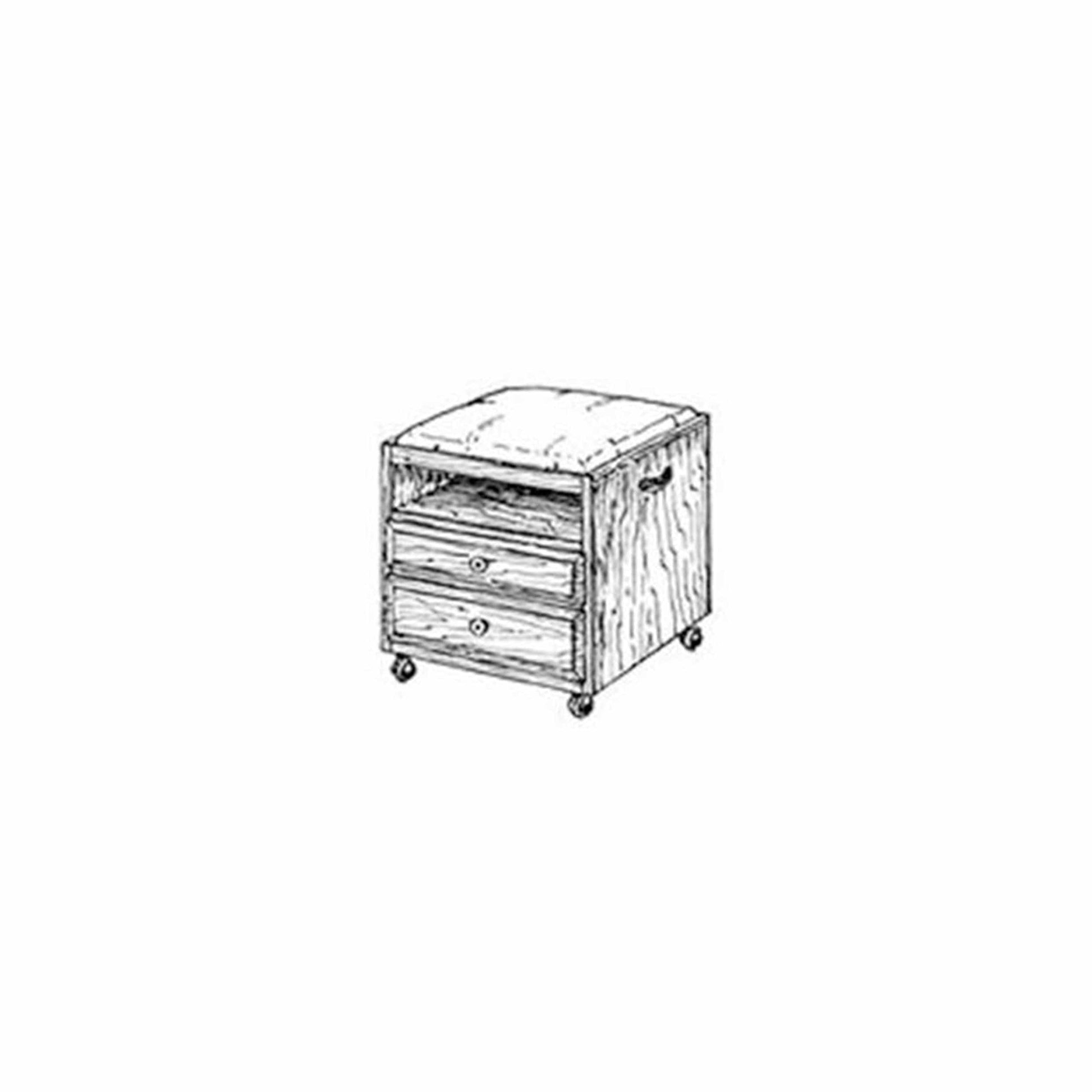 Woodworking Project Paper Plan to Build Rolling Sewing Box alt 0