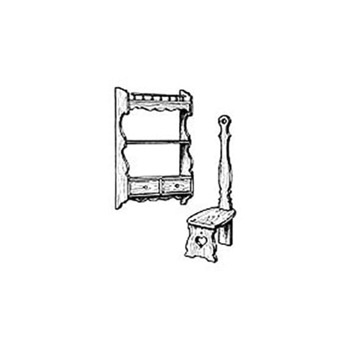 Woodworking Project Paper Plan to Build Shaker Stool, Hanging Hutch alt 0