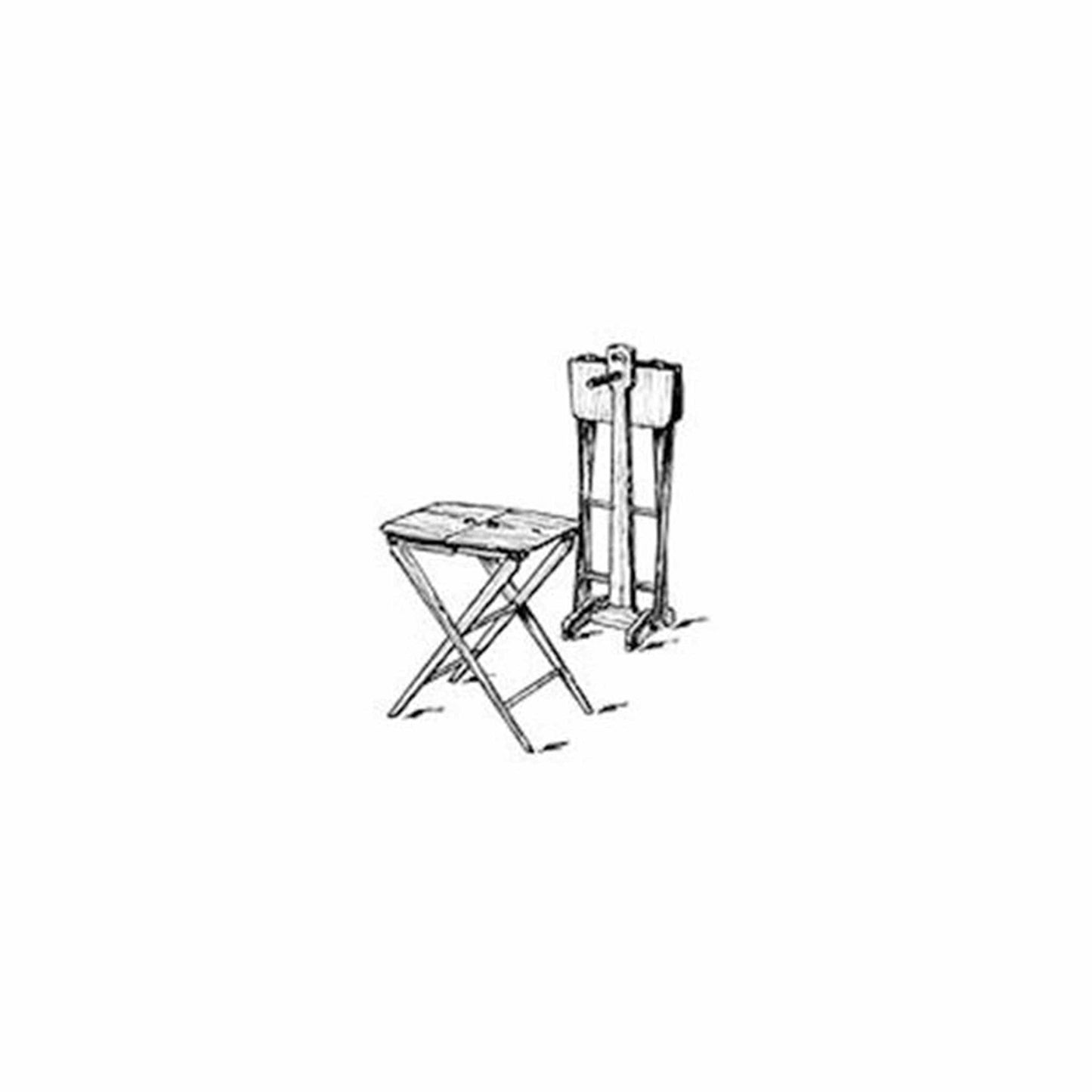 Woodworking Project Paper Plan to Build TV Trays with Stand alt 0