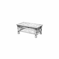 Woodworking Project Paper Plan to Build Mission Coffee Table alt 0