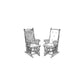 Woodworking Project Paper Plan to Build Glider Chair alt 0