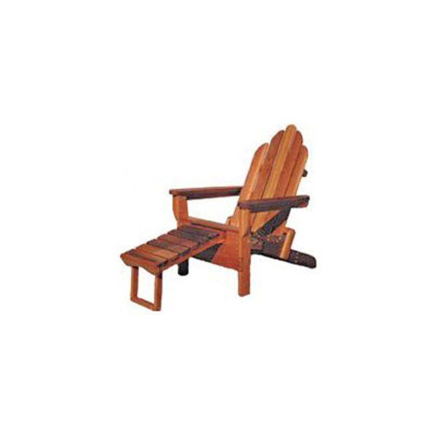 Woodworking Project Paper Plan to Build Adirondack Folder with Footrest alt 0