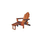 Woodworking Project Paper Plan to Build Adirondack Folder with Footrest alt 0