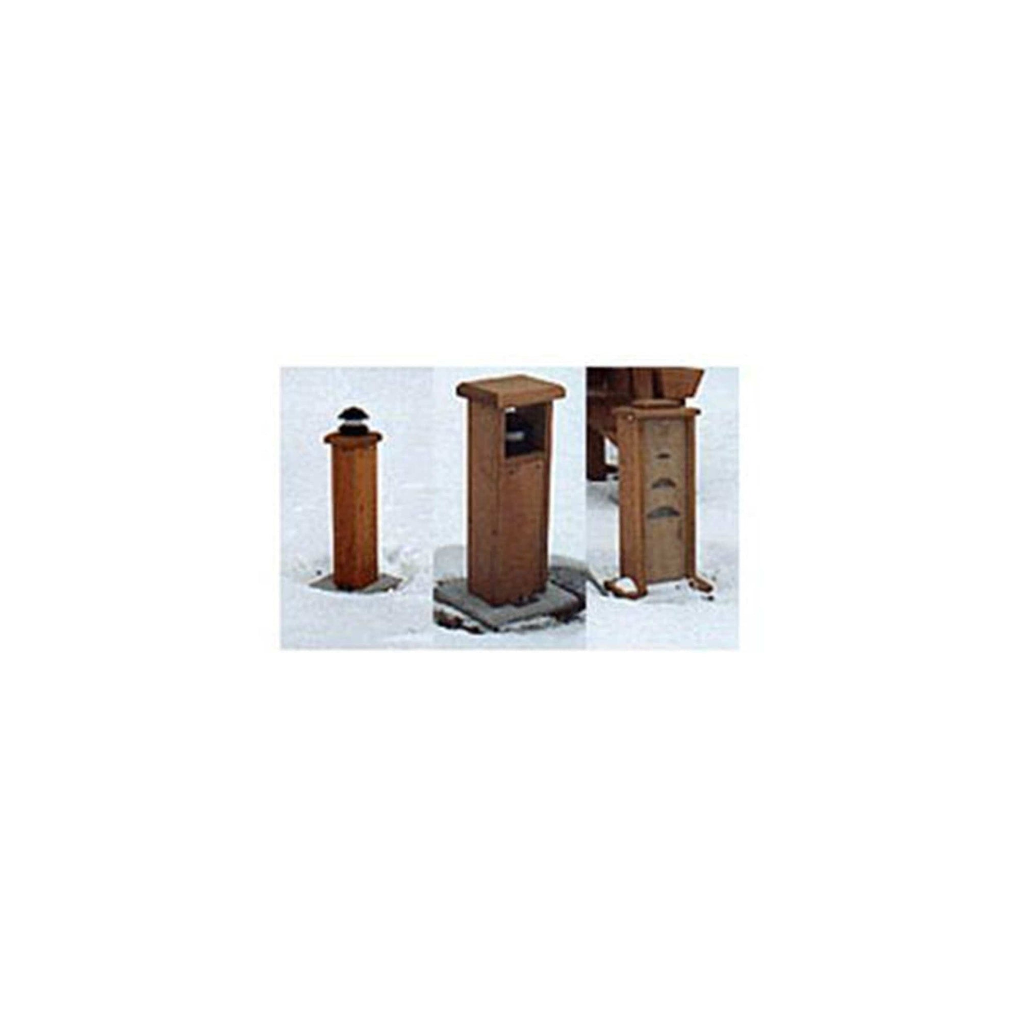 Woodworking Project Paper Plan to Build Walkway Lights alt 0