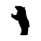Woodworking Project Paper Plan to Build Hungry Bear Shadow Pattern alt 0