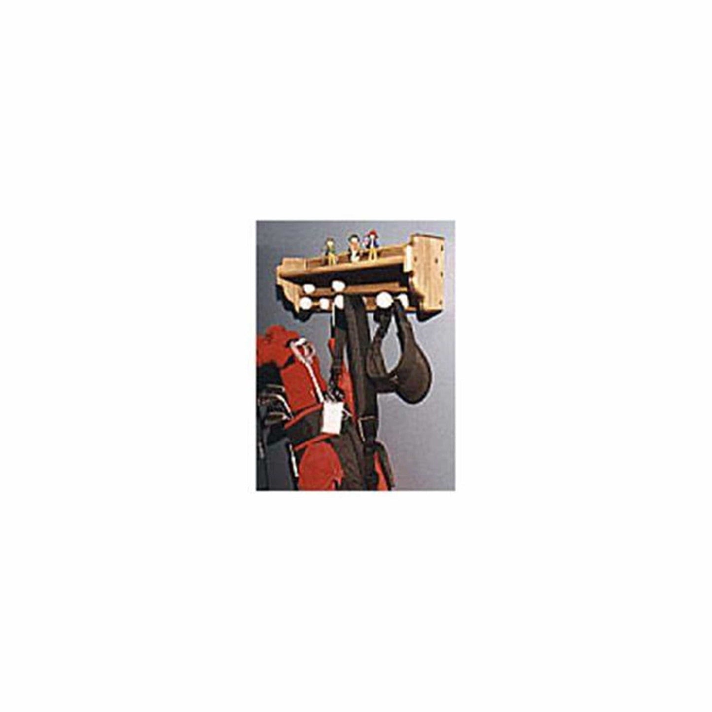 Woodworking Project Paper Plan to Build Golf Wall Shelf alt 0
