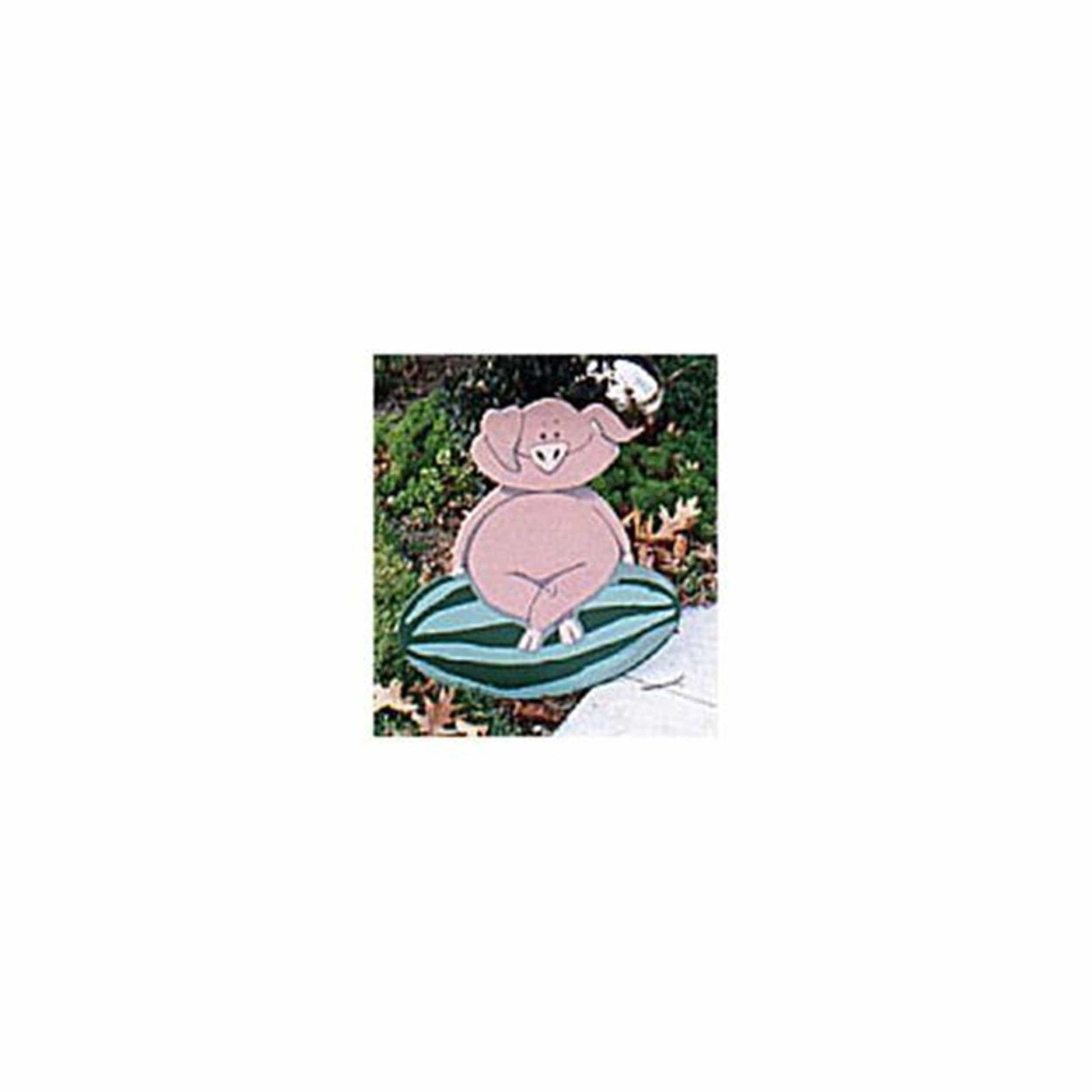 Woodworking Project Paper Plan to Build Pig on Watermelon alt 0