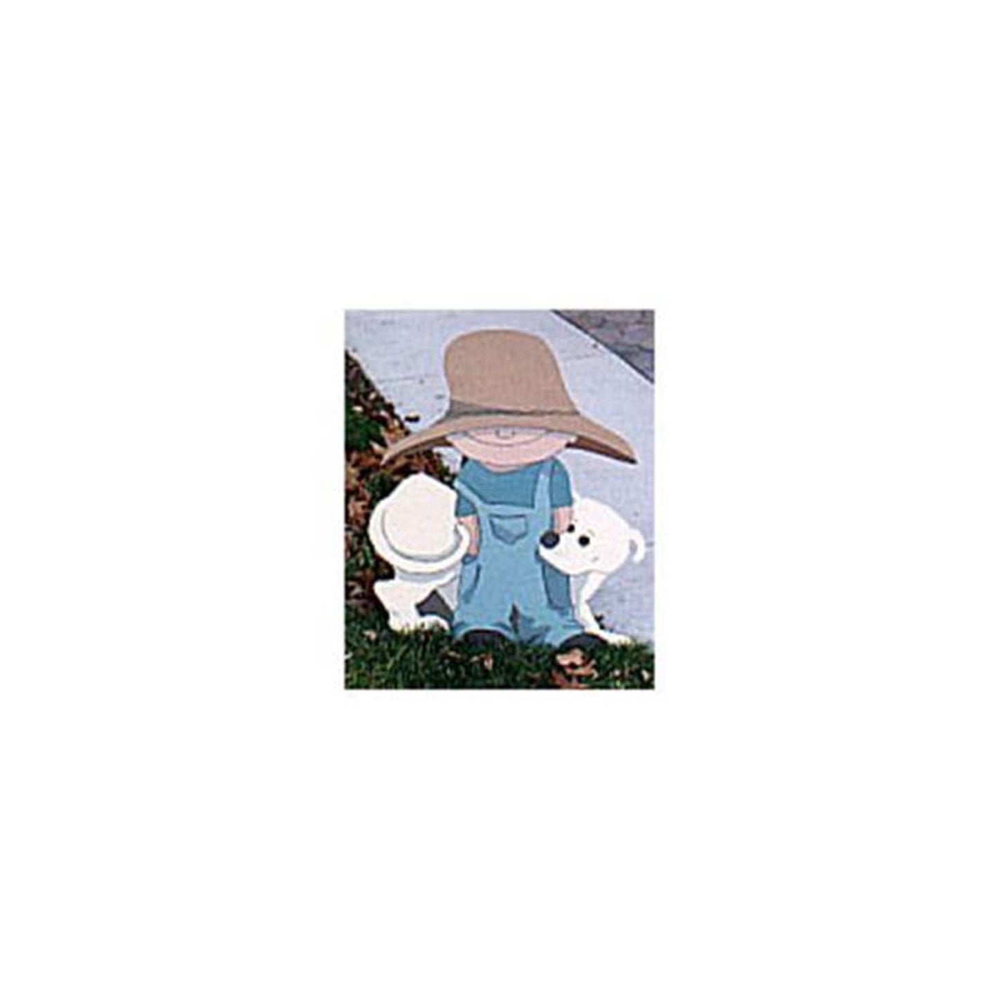 Woodworking Project Paper Plan to Build Boy and Dog alt 0
