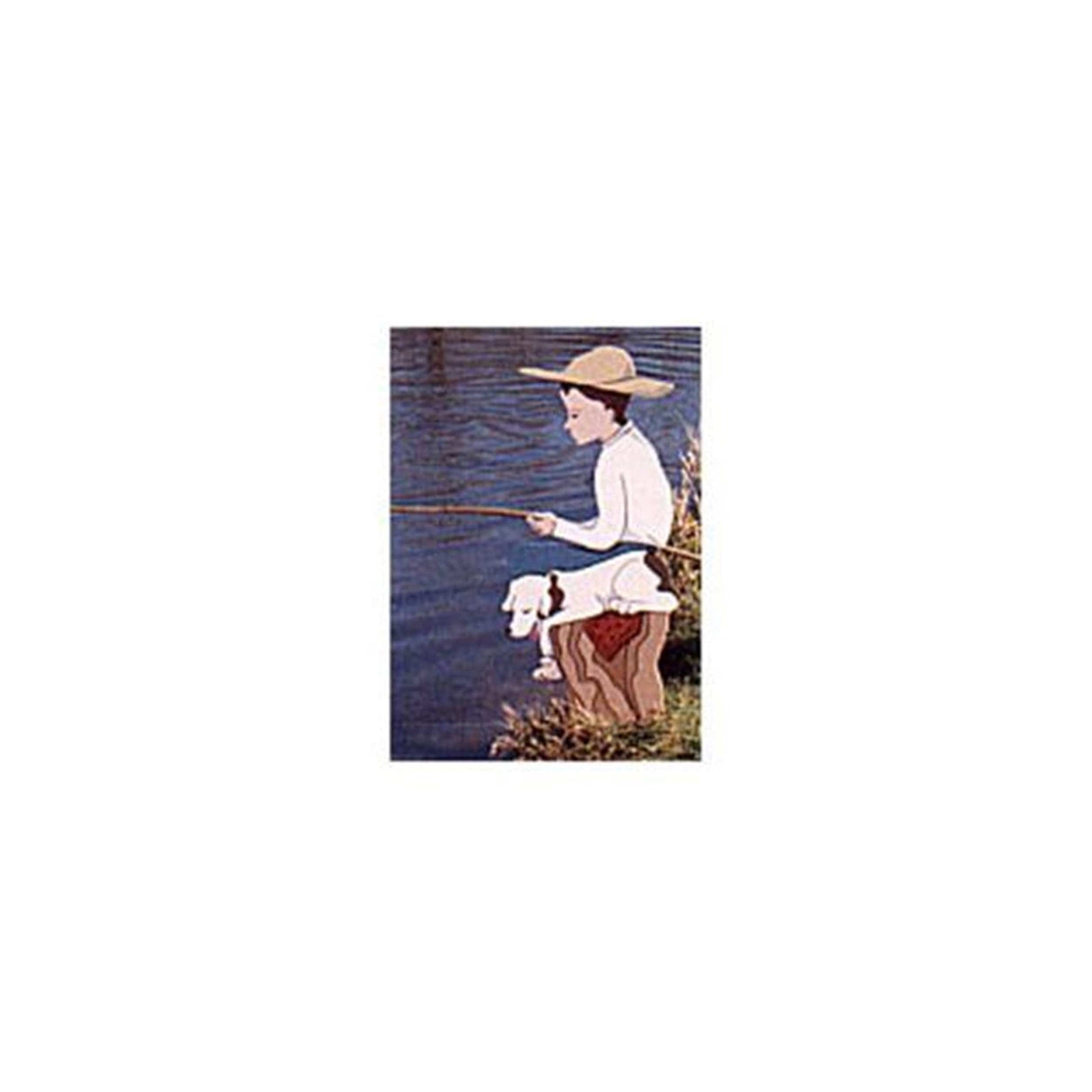 Woodworking Project Paper Plan to Build Boy Fishing alt 0