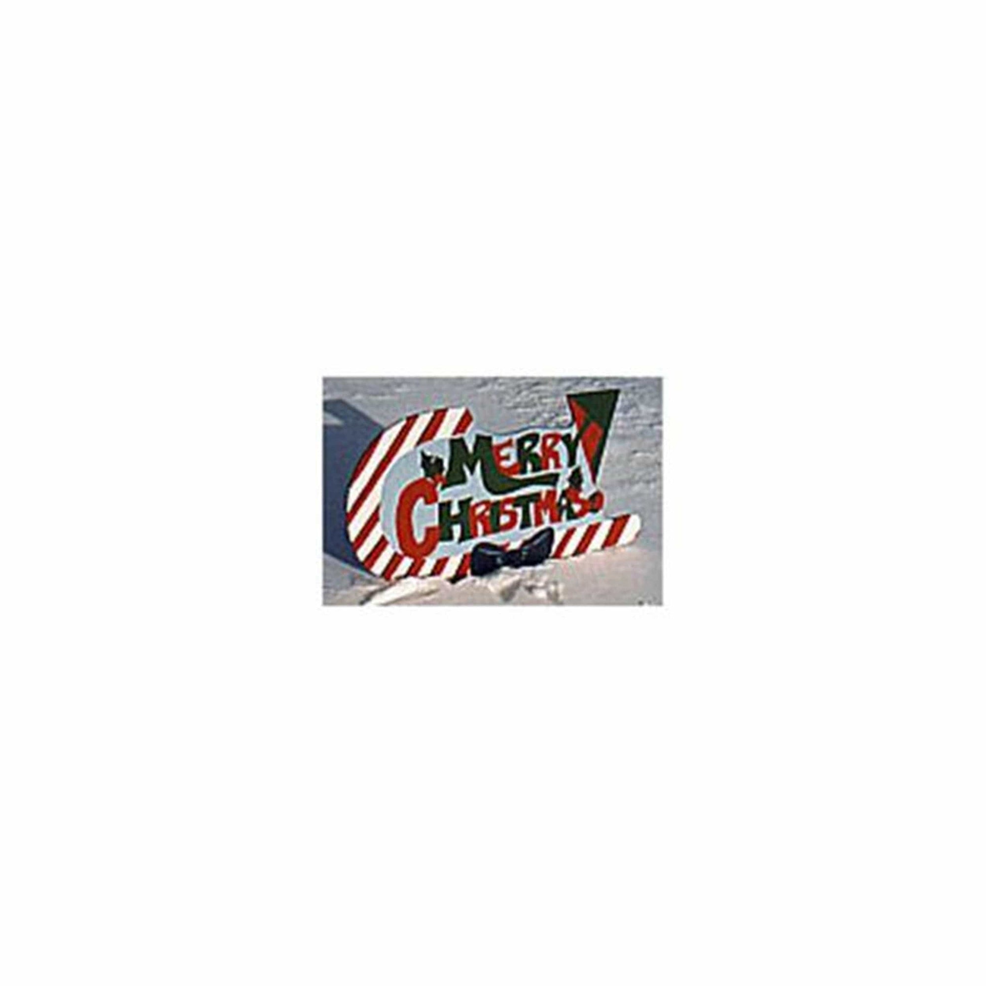 Woodworking Project Paper Plan to Build Merry Christmas alt 0