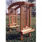 Woodworking Project Paper Plan to Build Sunburst Arbor alt 0