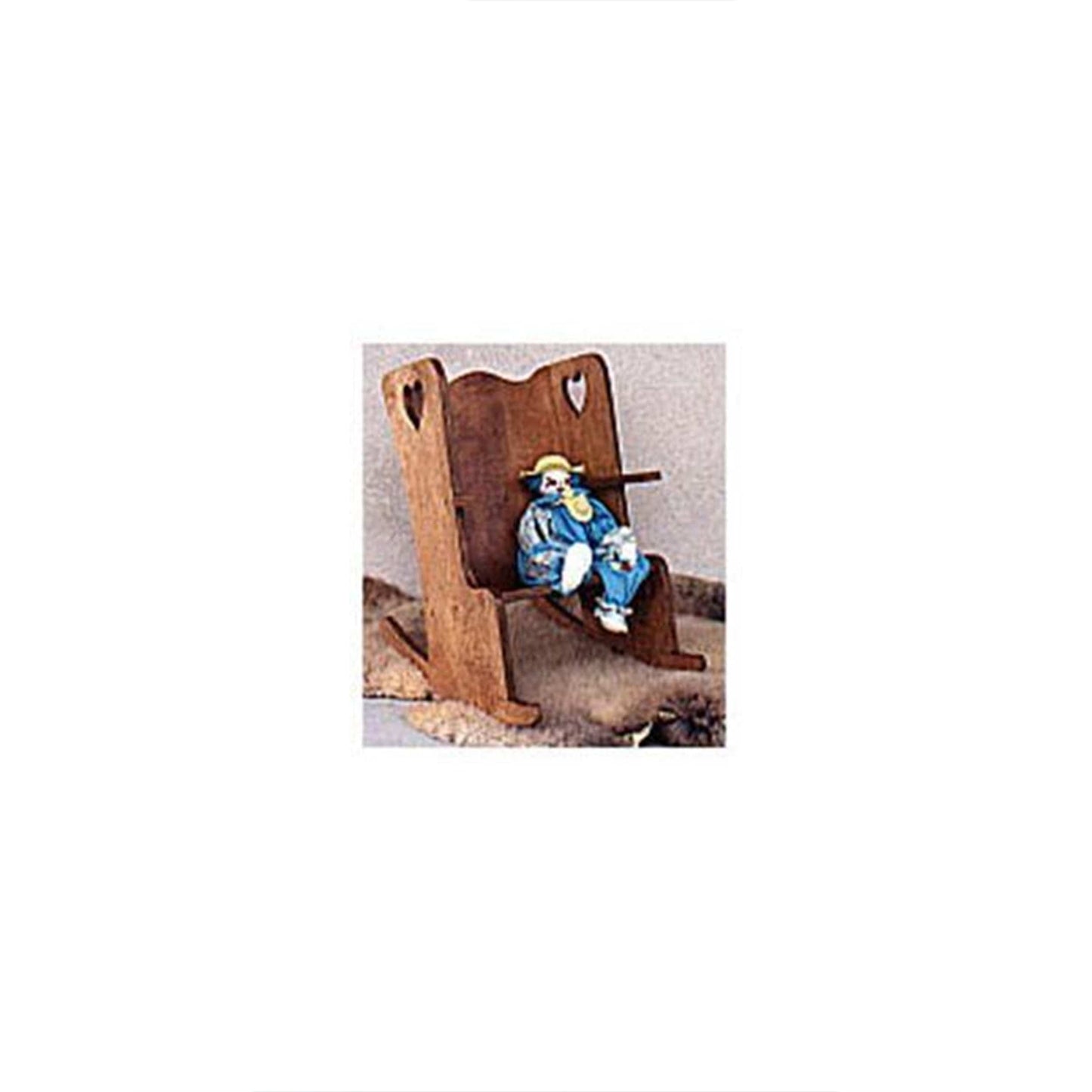 Woodworking Project Paper Plan to Build Child&#39;s Rocking Chair alt 0