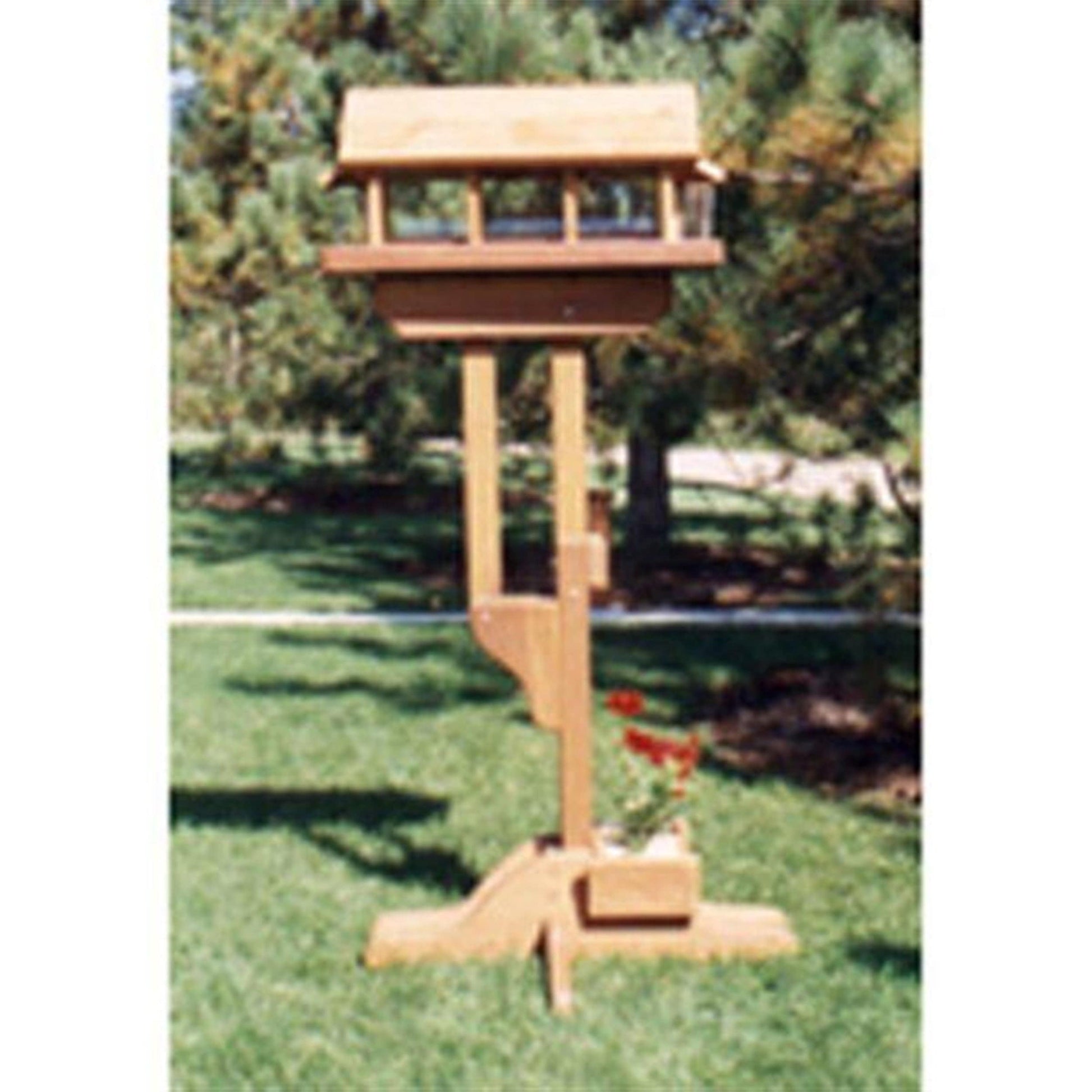 Woodworking Project Paper Plan to Build Portable Feeder Base alt 0