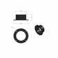 4" Flanged Inlet Fitting for Dust Collection System alt 0