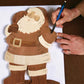 Intarsia Santa - Downloadable Plan alt 0