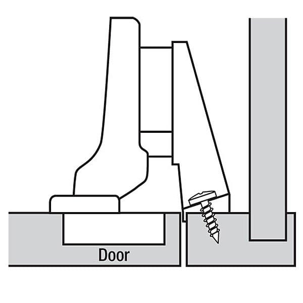 Clip Top Face Frame Hinges - Inset Overlay - 110 Degree with BLUMOTION - 1 Pair