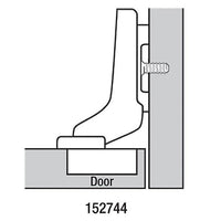 Clip Top Frameless Hinges - Inset Overlay - 110 Degree with BLUMOTION - 1 Pair