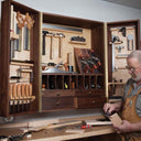 Woodworking Project Paper Plan to Build Hand Tool Cabinet alt 0