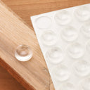 Door and Drawer Bumper - .5" Square x .140" - Clear - 25 Piece alt 5