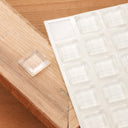Door and Drawer Bumper - .5" Square x .120" - Clear - 25 Piece alt 5