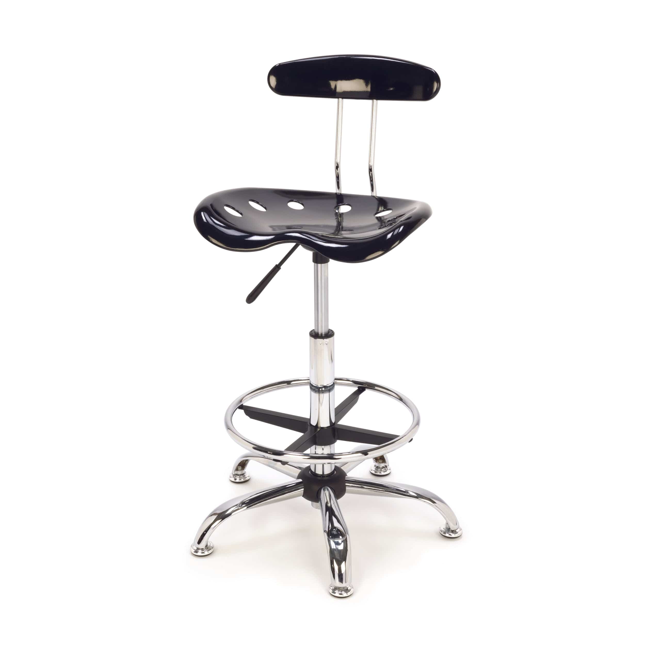 Tag Stool WoodRiver Adjustable Shop Stool for Workshop Comfort | Woodcraft