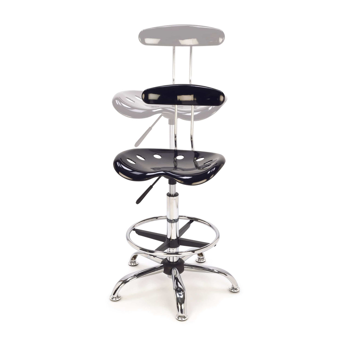 WoodRiver Adjustable Shop Stool for Workshop Comfort | Woodcraft