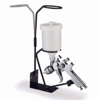 Gravity Feed Spray Gun Stand With Detachable Strainer Holder alt 0