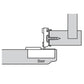 Compact Face Frame Hinge - 3/8" Overlay - 105 Degree with BLUMOTION - 1 Pair