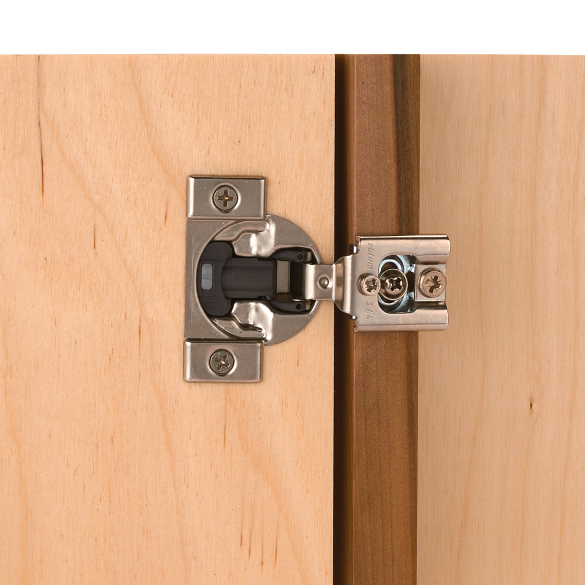 Compact Face Frame Hinge -  1/2" Overlay - 105 Degree with BLUMOTION - 1 Pair