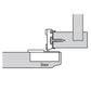 Compact Face Frame Hinge -  1/2" Overlay - 105 Degree with BLUMOTION - 1 Pair