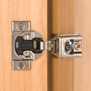 Compact Face Frame Hinge - 1-3/8" Overlay - 110 Degree with BLUMOTION - 1 Pair