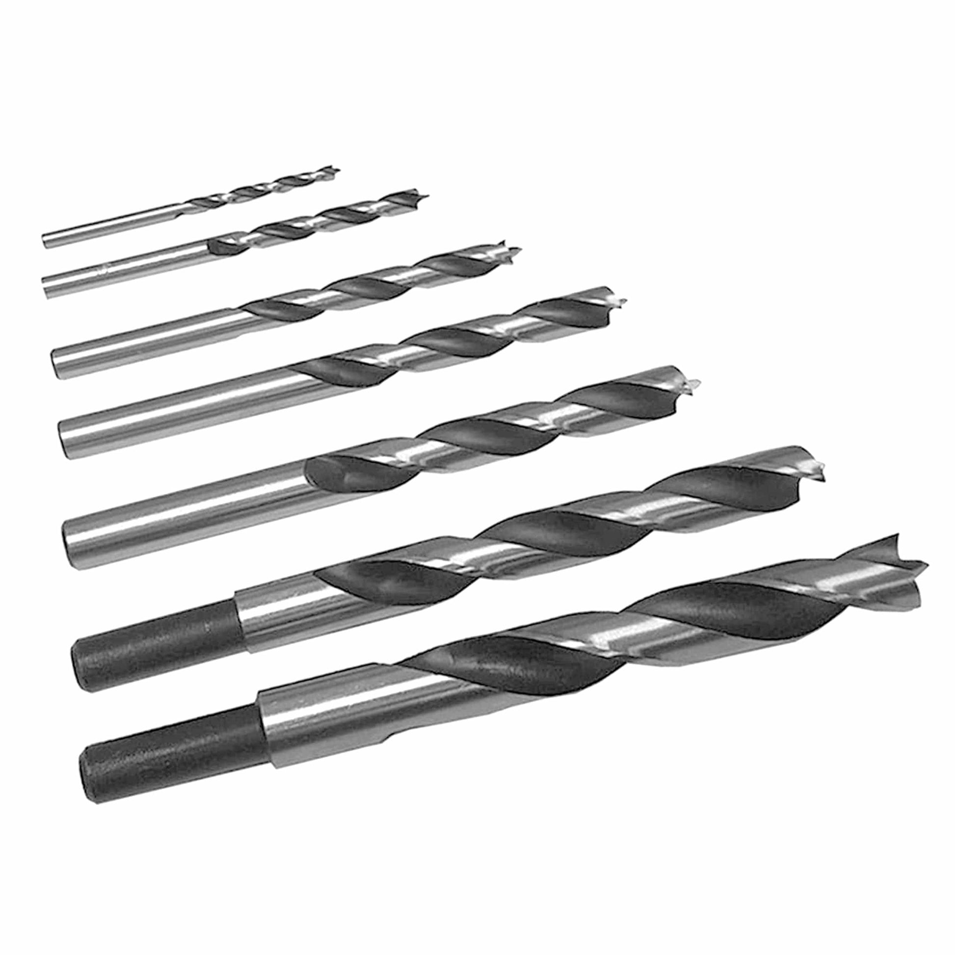 Milescraft Brad Point Drill Bit Set Imperial 7 Piece Woodcraft