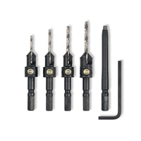 4 pc Countersink Set with #2 Square Driver Bit Festool alt 0