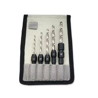 5 pc Drill Bit Adapter Set in Belt Clip Pouch Festool alt 0